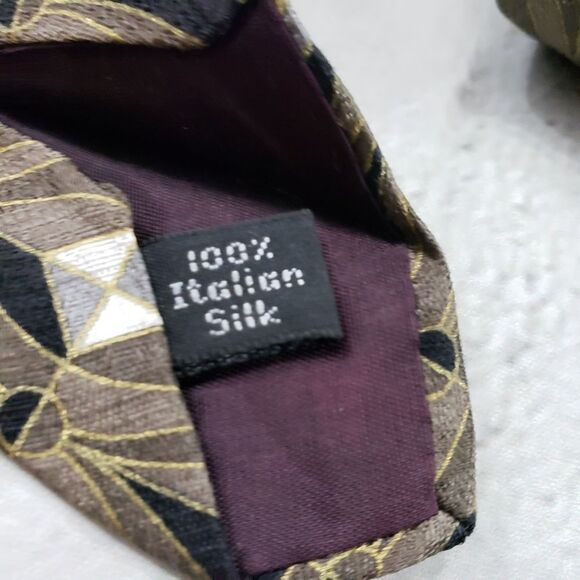 Gianfranco Ruffin Italy Tie Necktie 100% Silk - Picture 4 of 4